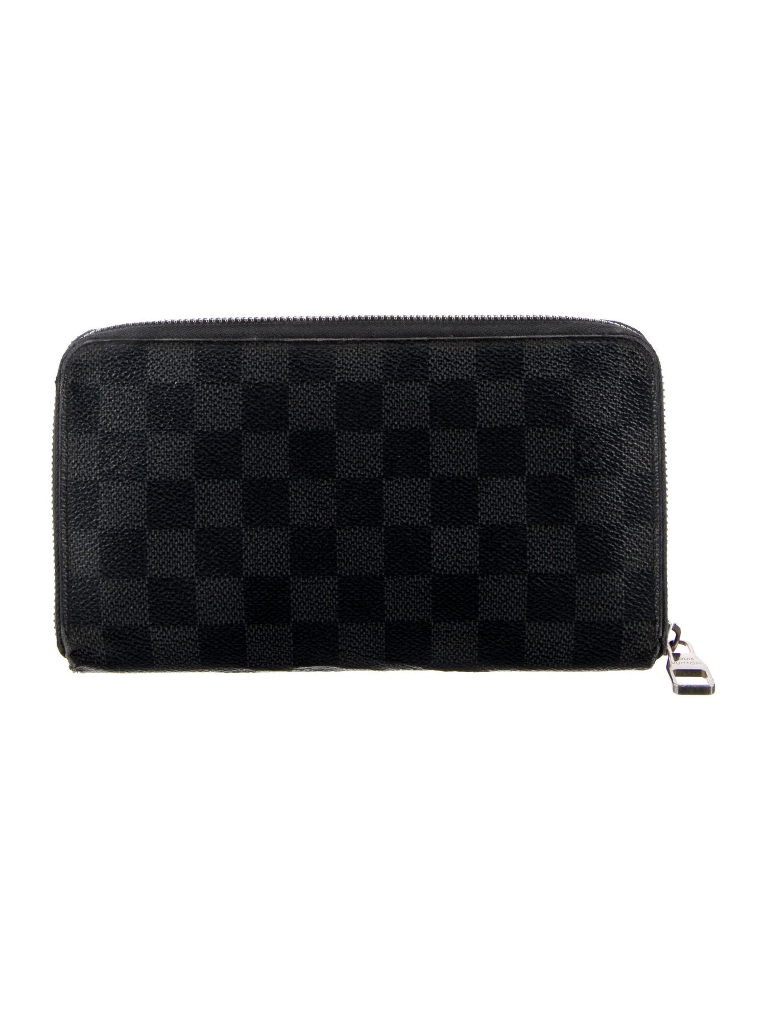 Louis Vuitton 2011 Damier Graphite Pattern Zippy Organizer Wallet